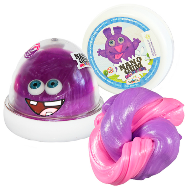 Jucărie interactivă Strateg Nano Gum Slime 880 Multicolor Pentru copii, 3+ photo 2