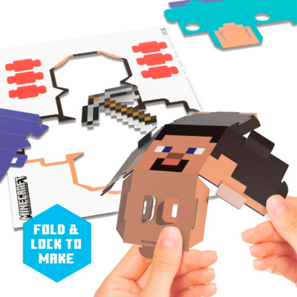 Set de creație Bladez Toyz Minecraft Make your own Zombie Kit MC85755 Green Pentru copii, 6+ photo 3