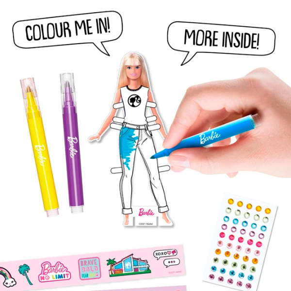 Креативный набор Bladez Toyz Barbie Activity set BTBAC10 Розовый Для девочек, 3+ photo 3