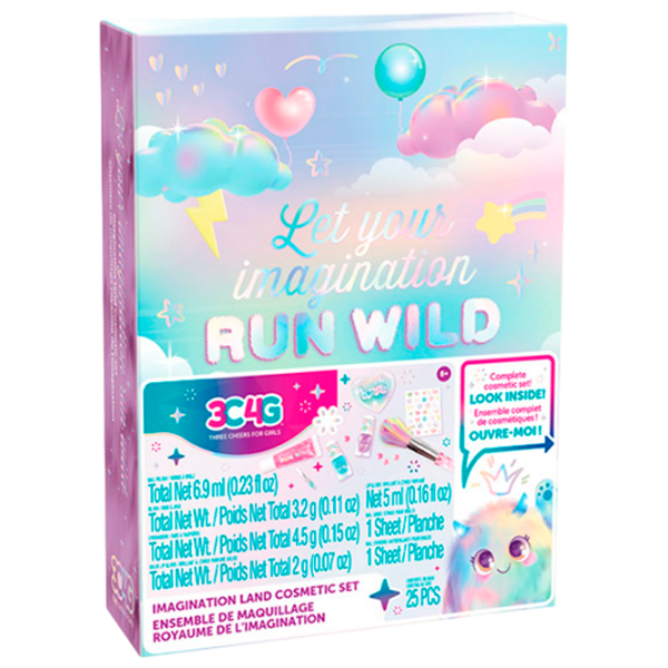 Kосметический набор Make It Real Let Your Imagination Run Wild 10065 Розовый Для девочек, 3+ photo 1