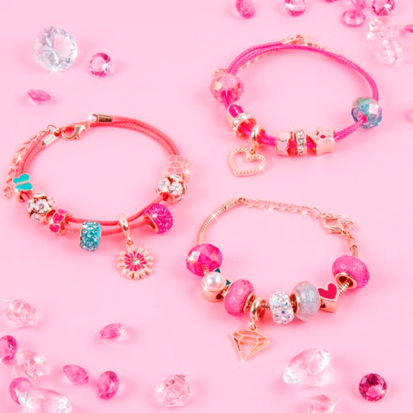 Креативный набор Make It Real Halo Charms Bracelets 1722 Розовый Для девочек, 8+ photo 2