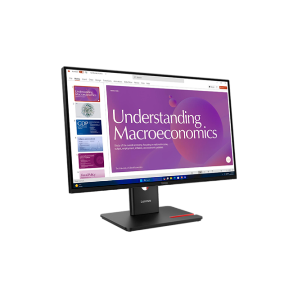 Монитор Lenovo ThinkVision T24D-40 Черный 23.8" Full HD IPS WLED photo 2