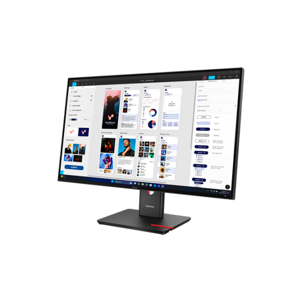 Monitor Lenovo ThinkVision T32UD-40 Black 31.5" 4K IPS WLED photo 2