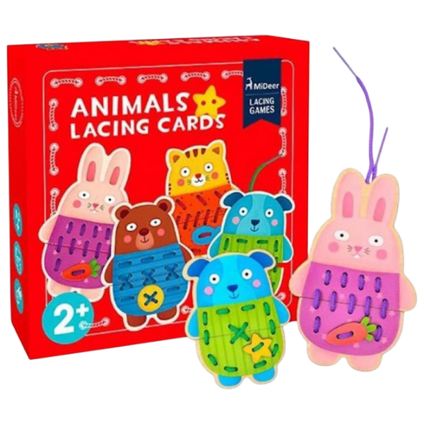 Joc educativ Mideer Happy Animals Dezvoltare, 3+