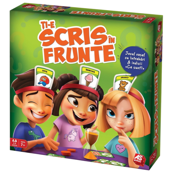Настольная игра As Kids It's Written on Your Forehead! Развлекательная , 3+