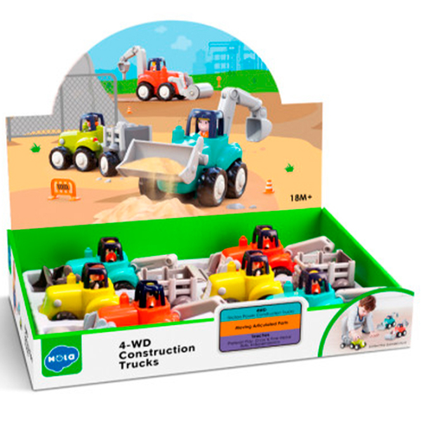 Tрактор Hola Toys HE7906 Черный
Разноцветный  photo 2