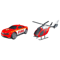 Set de mașini Linda 72188 Gray
Red 