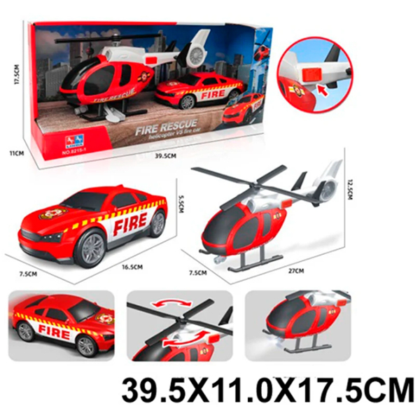 Set de mașini Linda 72188 Gray
Red  photo 5
