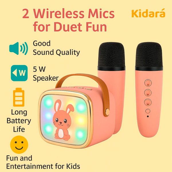 Microfon KTV P12 Pink  photo 4
