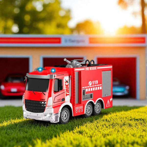 Camion RC HJ8002-2D White
Red  photo 5