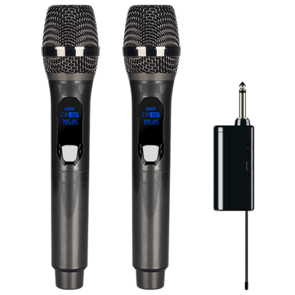 Микрофон KTV E1 - 2mic VHF Серый  photo 1