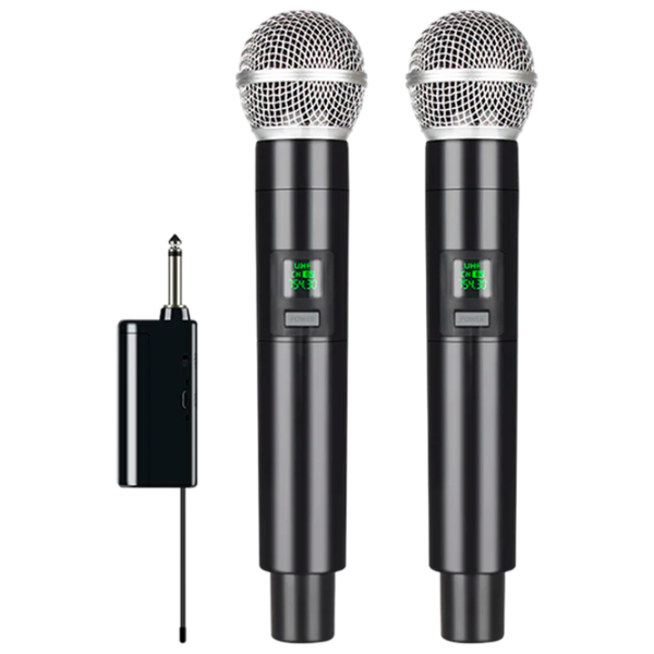 Микрофон KTV E5 - 2mic VHF Черный  photo 1