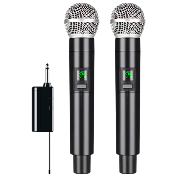 Микрофон KTV E5 - 2mic VHF Черный  photo 1