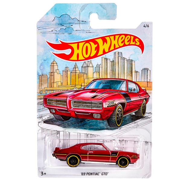 Set de mașini Mattel Hot Wheels Themed Automotive GDG44
Black
Multicolor  photo 5