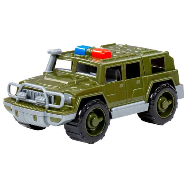 Машинка POLESIE Defender military patrol jeep 63663
Серый
Зеленый  photo 1