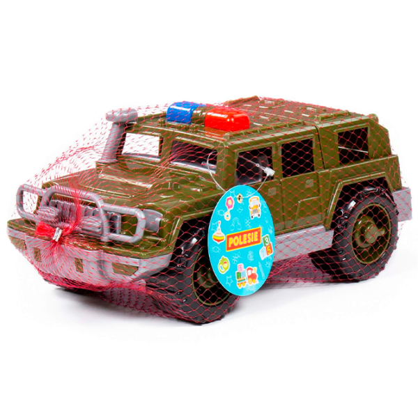 Машинка POLESIE Defender military patrol jeep 63663
Серый
Зеленый  photo 4