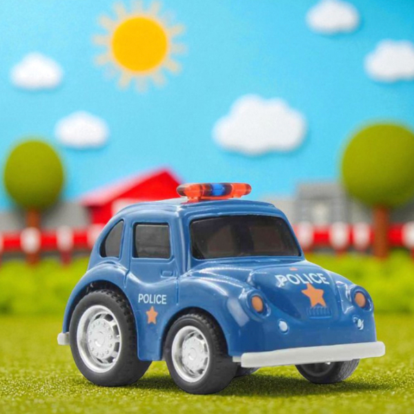 Mașină Premaman Police Gray
Blue  photo 3