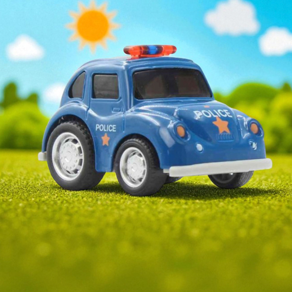 Mașină Premaman Police Gray
Blue  photo 6