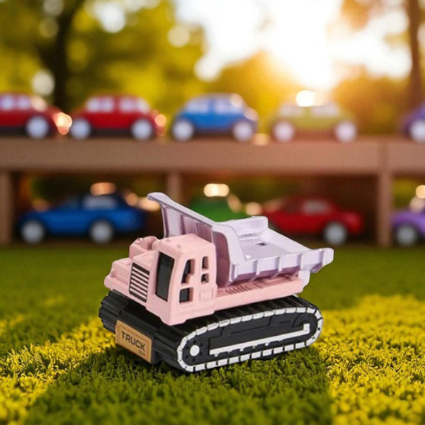 Camion Premaman Pull Back Car Gray
Pink  photo 5