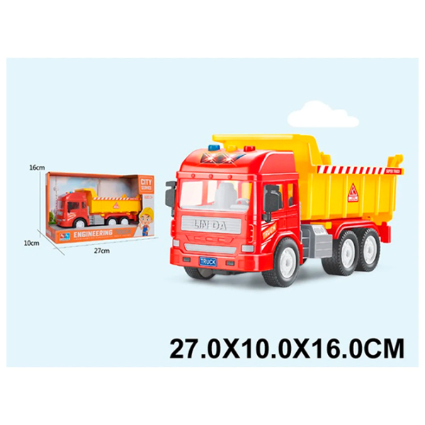 Грузовик Linda 33231 Желтый
Красный  photo 4