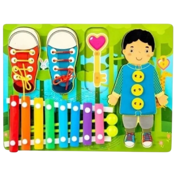 Joc educativ Optmarket Educational board Dezvoltare, 3+