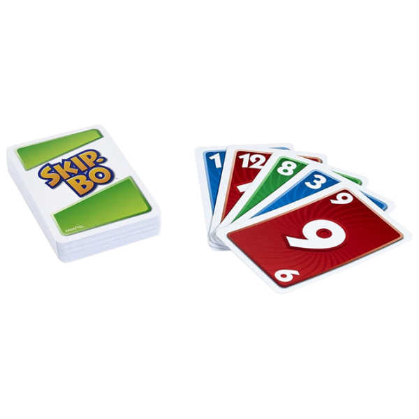 Настольная игра Mattel Skip Bo Игральные карты, 3+