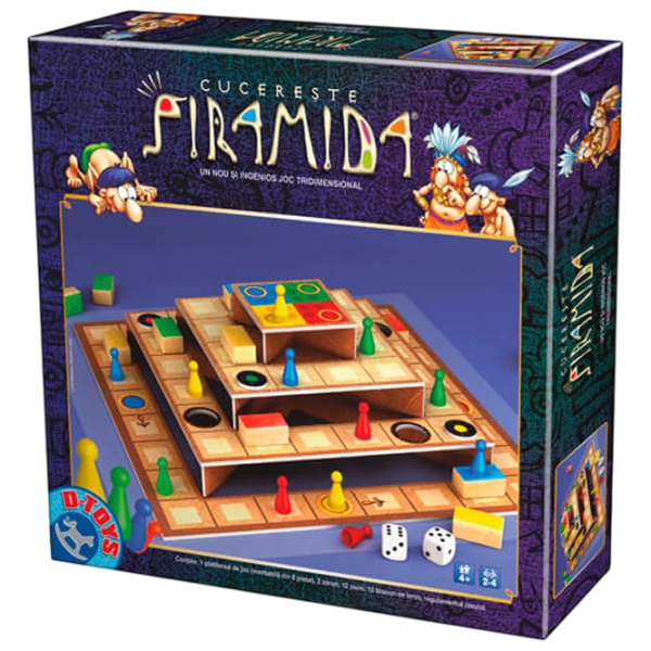 Настольная игра D-TOYS Покорите Пирамиду Стратегия, 3+