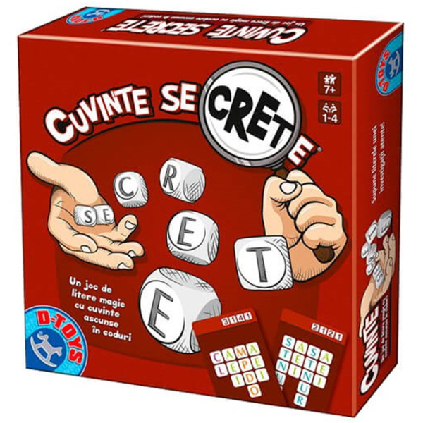 Настольная игра D-TOYS Секретные слова Развитие, 7+