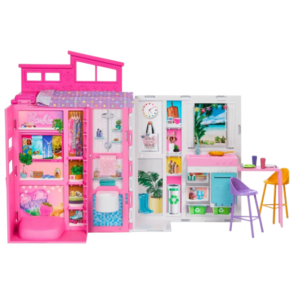Căsuță pentru păpuși Barbie Getaway House căsuță HRJ76  3+ photo 1