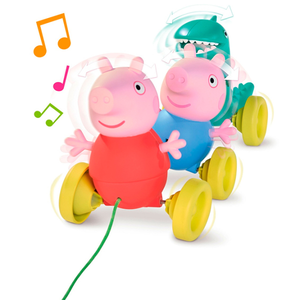 Игрушка каталка Tomy Peppa Pig E73527 1280131 Разноцветный 1.5+ photo 5