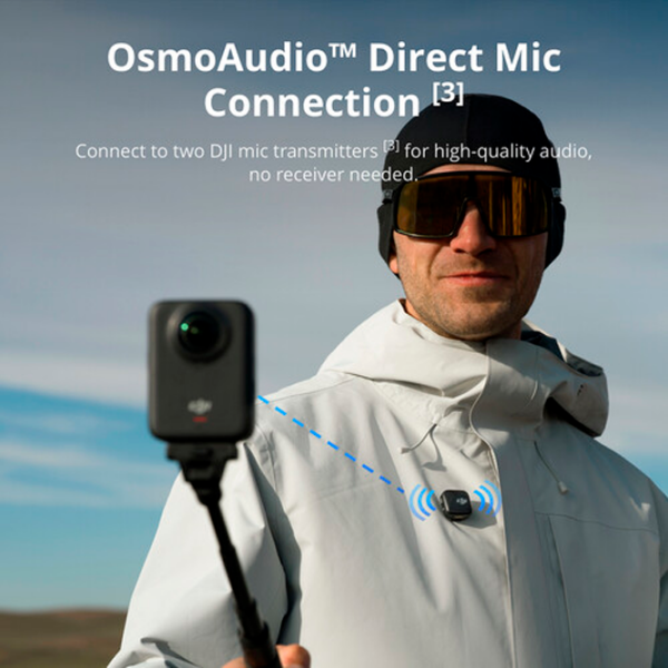 Cameră action DJI Osmo 360 Standard Combo Black 30.72 MP / 1950 mAh /  photo 10