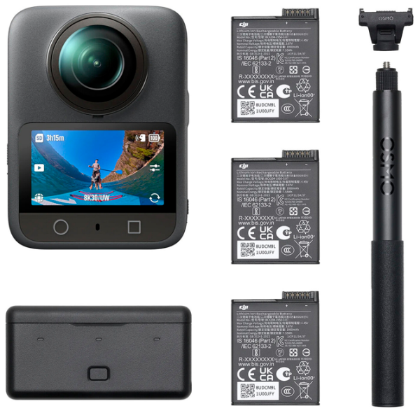 Cameră action DJI Osmo 360 Adventure Combo Black 30.72 MP / 1950 mAh /  photo 5