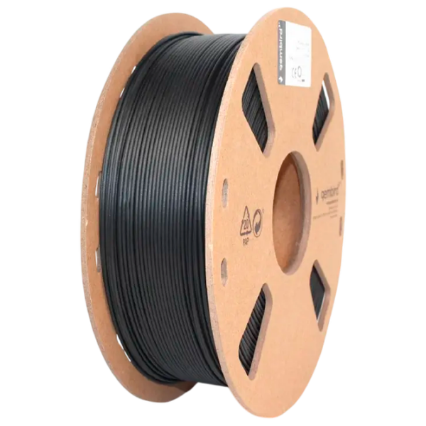 Филамент Gembird 3DP-PLA+1.75-02-BK Черный  photo 1