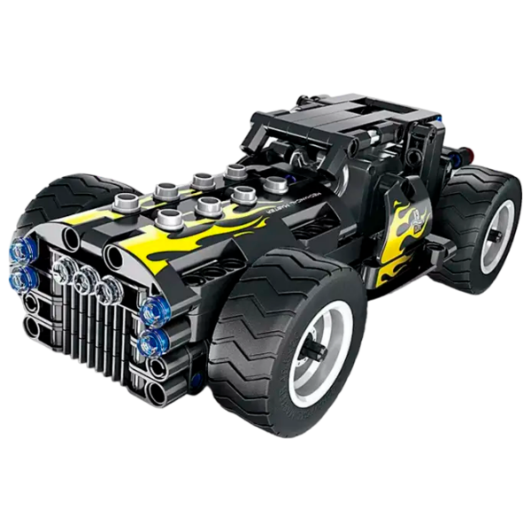Конструктор XTech Pull Back Car Черный Количество деталей 177, 6+ photo 2