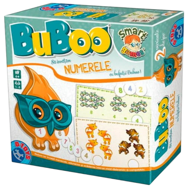 Развивающий набор D-TOYS Bubo Numbers Развитие, 4+