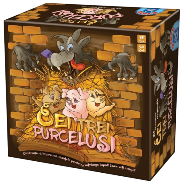 Настольная игра D-TOYS Три поросенка Стратегия, 5+