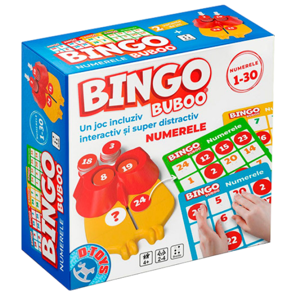 Настольная игра D-TOYS Bingo BUBOO Стратегия, 3+