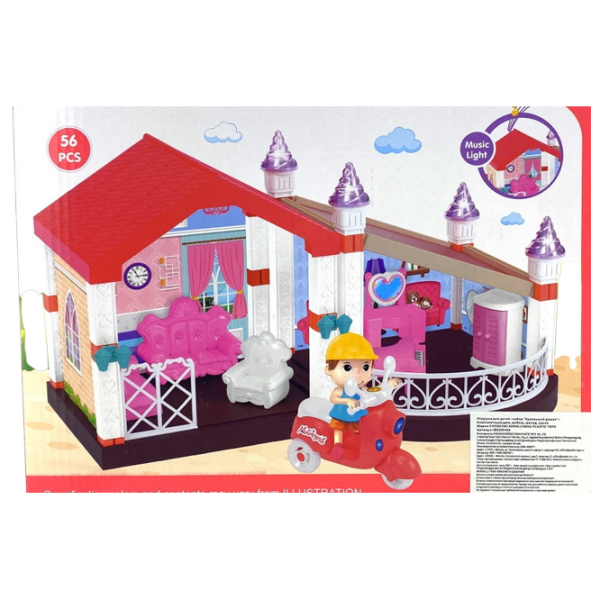 Accesorii pentru păpușă ChiToys R24/19 căsuță 16495 3+ photo 1