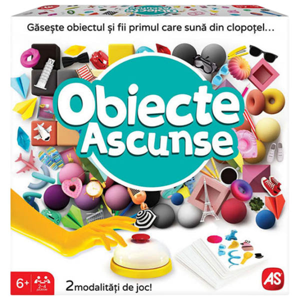 Настольная игра As Kids Obiecte Ascunse Стратегия, 6+
