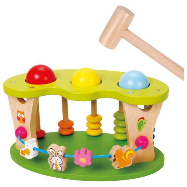 Joc educativ Classic World Multi-activity Punch Ball Dezvoltare, 1+ photo 2