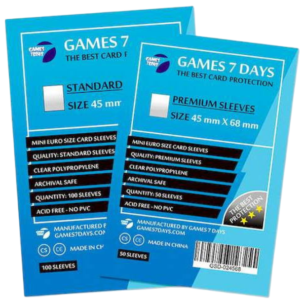 Accesorii pentru jocuri de masă Games 7 Days Standart Protectoare de cărți, 3+ photo 2