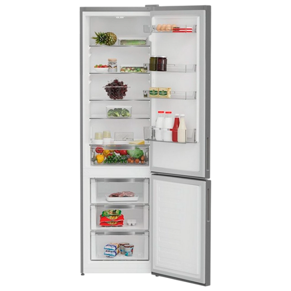 Frigider Indesit INKS 1401 S4E Gray 266l / Automat, 120l / Manual, E photo 2
