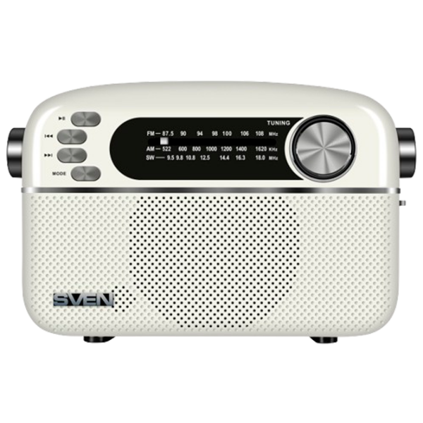 Radio portabil Sven SRP-505 White 3 W photo 3