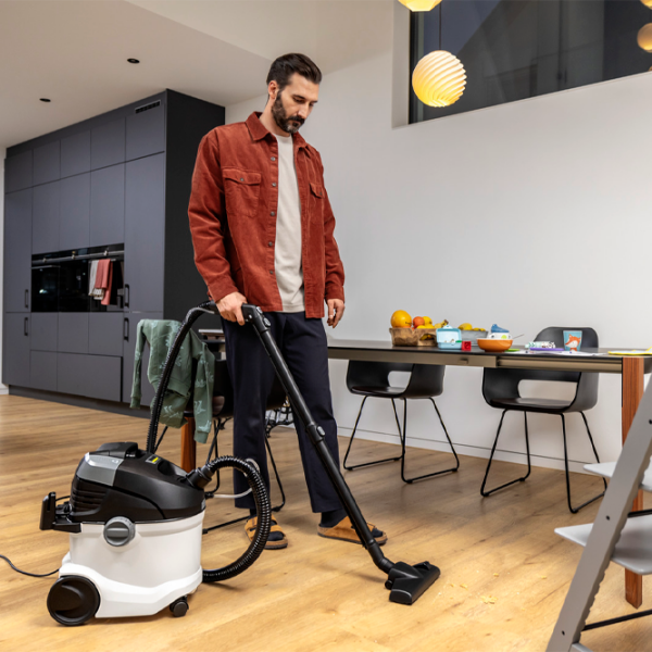 Aspirator cu spălare KARCHER SE5 + RM519 Black 1000 W | Umedă | Sac |  photo 8