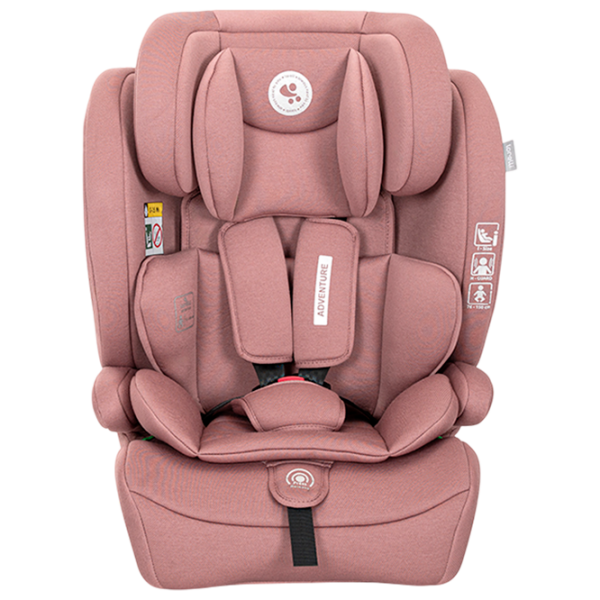 Scaun auto Lorelli Adventure 10071952516 Pink 15 luni - 12 ani, 36 kg photo 2