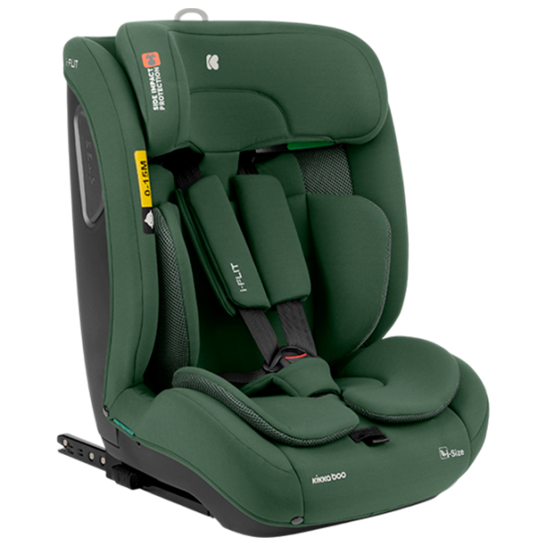 Scaun auto Kikka Boo i-Flit 31002140002 Green 15 luni - 12 ani, 36 kg photo 1