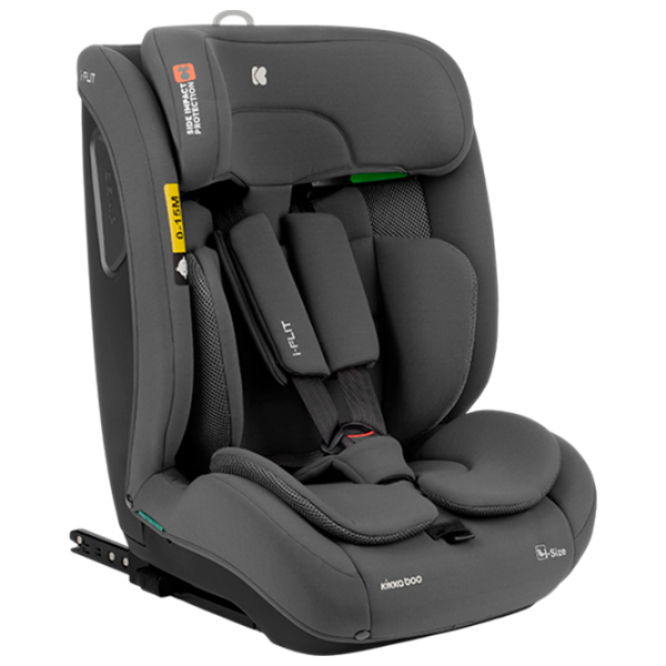 Scaun auto Kikka Boo i-Flit 31002140004 Dark Gray 15 luni - 12 ani, 36 kg photo 1