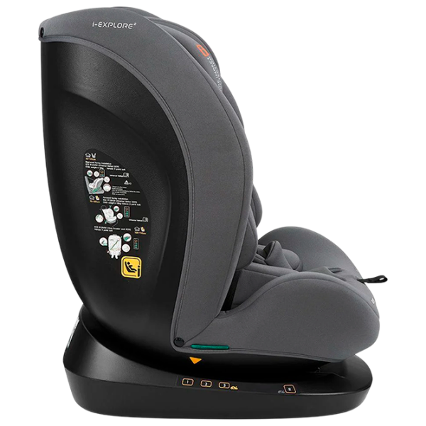 Scaun auto Kikka Boo i-Explore 2 31002100105 Black 0 luni - 12 ani, 36 kg photo 3