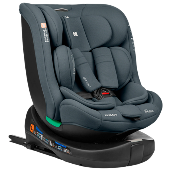 Scaun auto Kikka Boo i-Round 31002100071 Dark Gray 0 luni - 12 ani, 36 kg photo 1