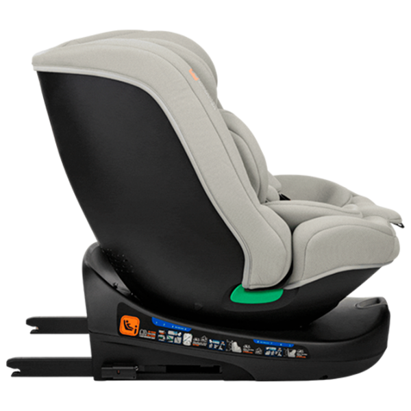 Scaun auto Kikka Boo i-Round 31002100072 Light Gray 0 luni - 12 ani, 36 kg photo 2